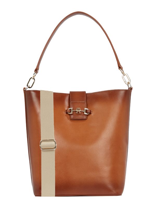 TOMMY HILFIGER TOMMY HILFIGER Torba za na rame 'HERITAGE'  karamela