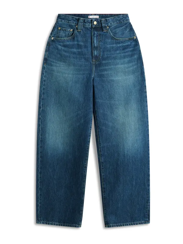 TOMMY HILFIGER TOMMY HILFIGER Traperice 'MINE'  plavi traper / crvena / bijela