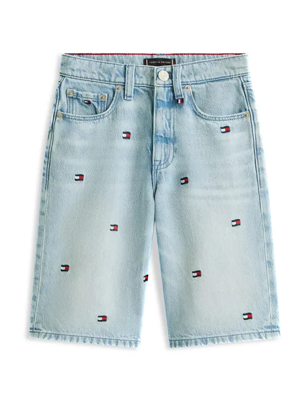 TOMMY HILFIGER TOMMY HILFIGER Traperice  mornarsko plava / svijetloplava / crvena / bijela