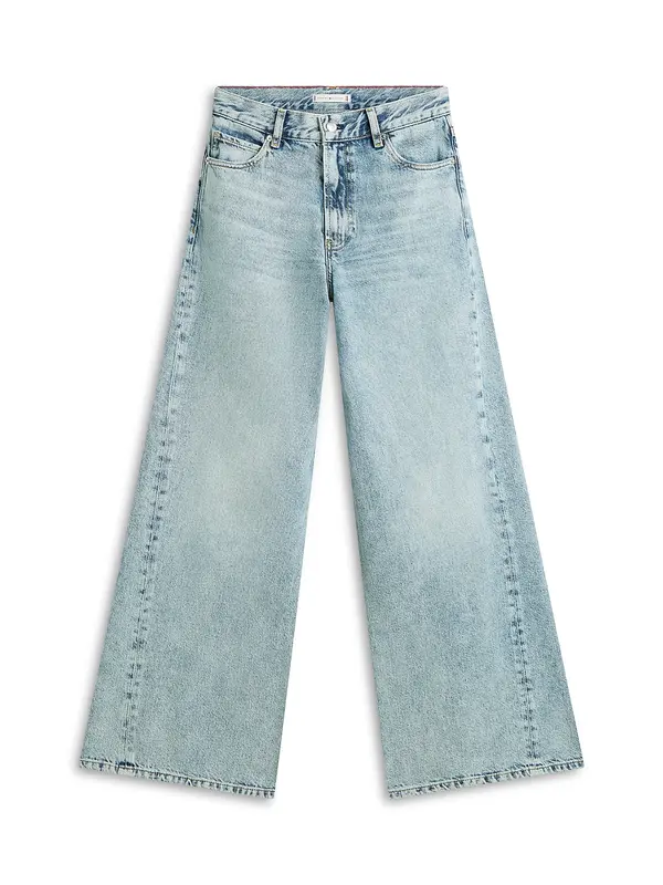 TOMMY HILFIGER TOMMY HILFIGER Traperice 'Twist 70's'  plavi traper