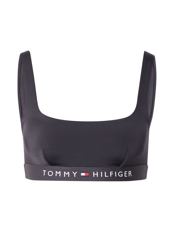 Tommy Hilfiger Underwear Tommy Hilfiger Underwear Bikini gornji dio  crna / bijela