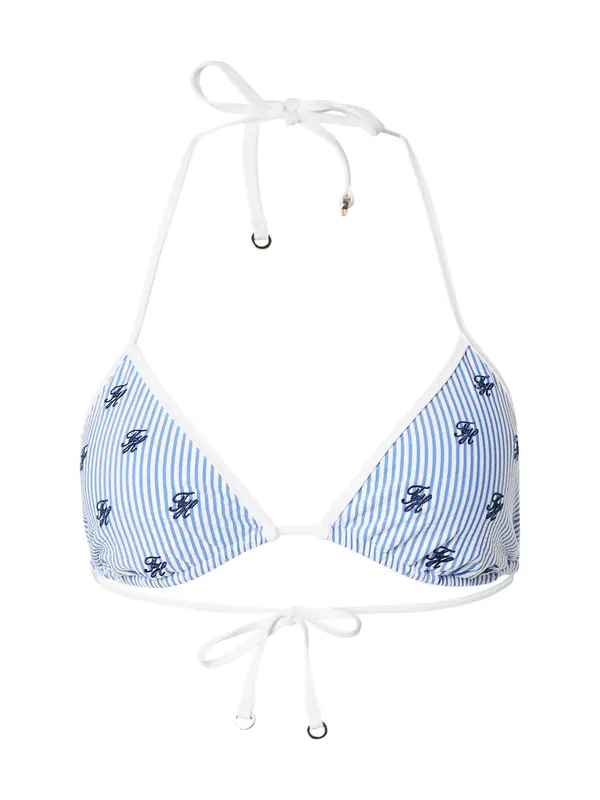 Tommy Hilfiger Underwear Tommy Hilfiger Underwear Bikini gornji dio  mornarsko plava / svijetloplava / bijela