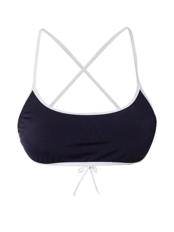 Tommy Hilfiger Underwear Tommy Hilfiger Underwear Bikini gornji dio  plava / bijela