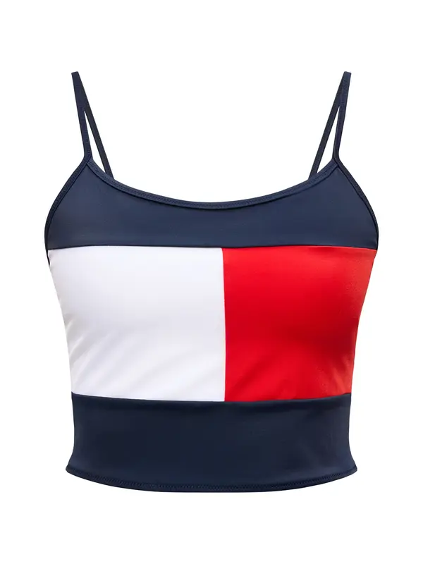 Tommy Hilfiger Underwear Tommy Hilfiger Underwear Bikini gornji dio  plava / crvena / bijela