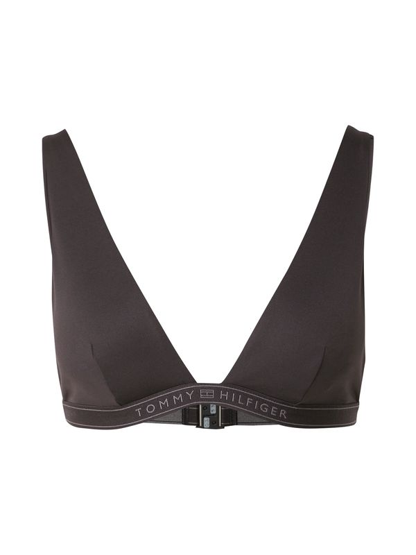 Tommy Hilfiger Underwear Tommy Hilfiger Underwear Bikini gornji dio  siva / crna