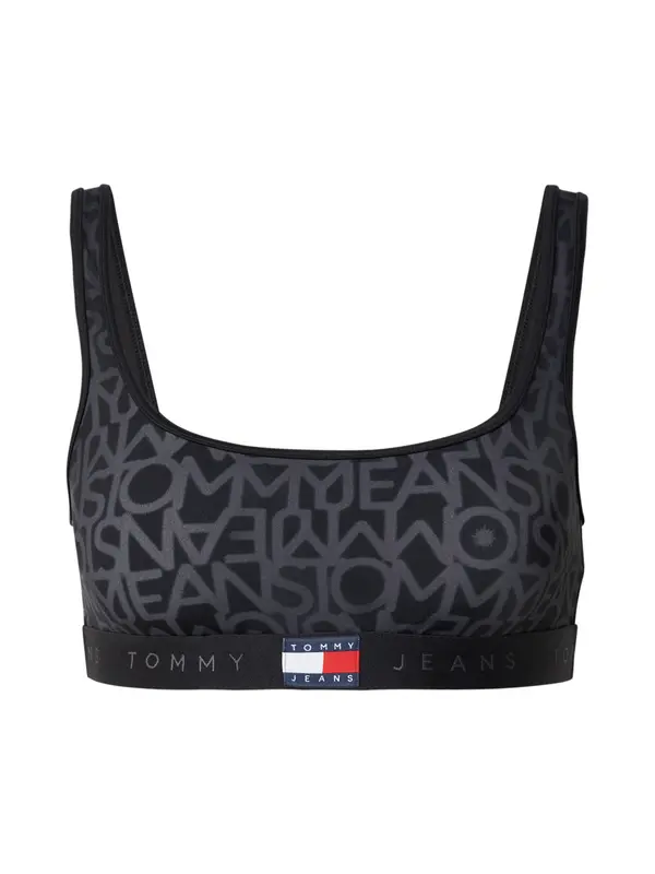 Tommy Hilfiger Underwear Tommy Hilfiger Underwear Bikini gornji dio  siva / crna