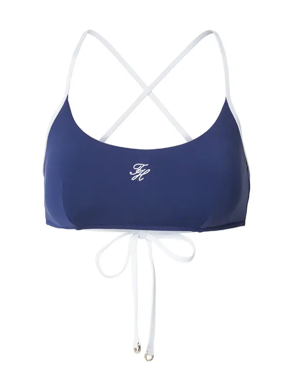 Tommy Hilfiger Underwear Tommy Hilfiger Underwear Bikini gornji dio  tamno plava / bijela