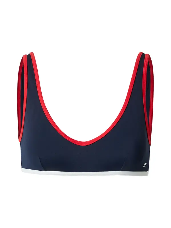 Tommy Hilfiger Underwear Tommy Hilfiger Underwear Bikini gornji dio  tamno plava / svijetlo crvena / bijela