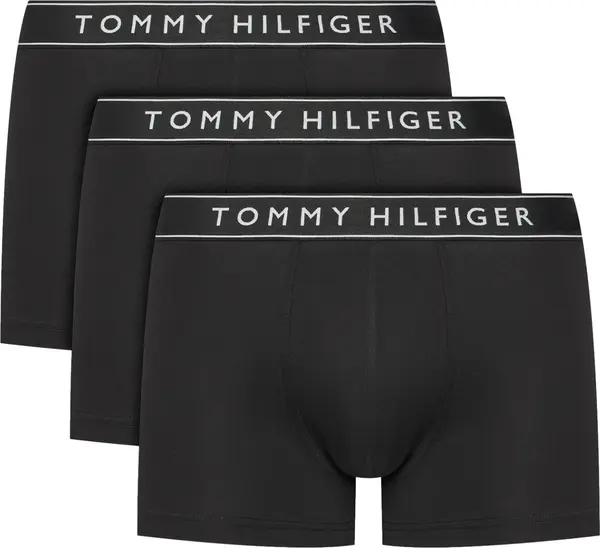Tommy Hilfiger Underwear Tommy Hilfiger Underwear Bokserice  crna melange / bijela