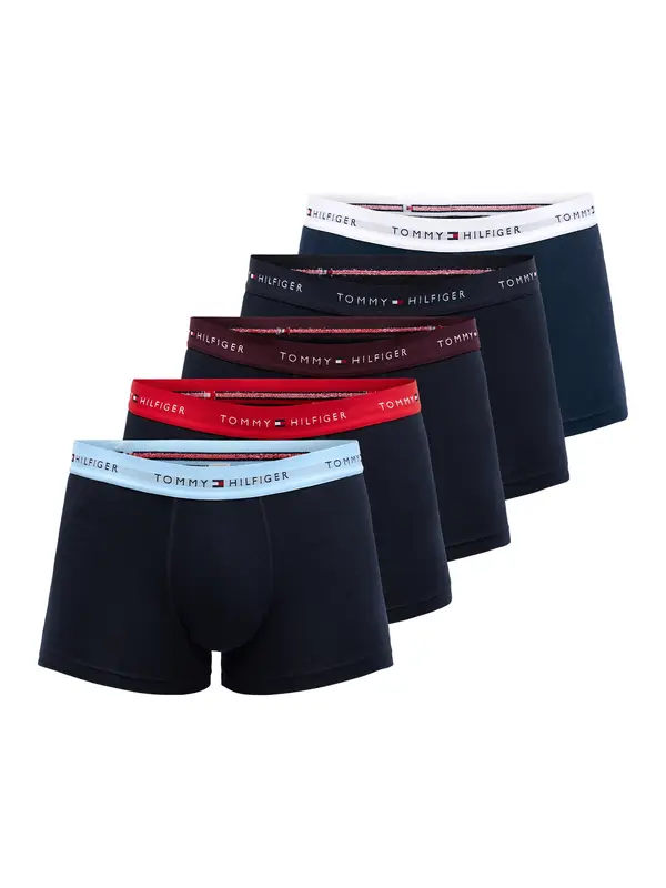 Tommy Hilfiger Underwear Tommy Hilfiger Underwear Bokserice  crvena / boja vina / crna / bijela