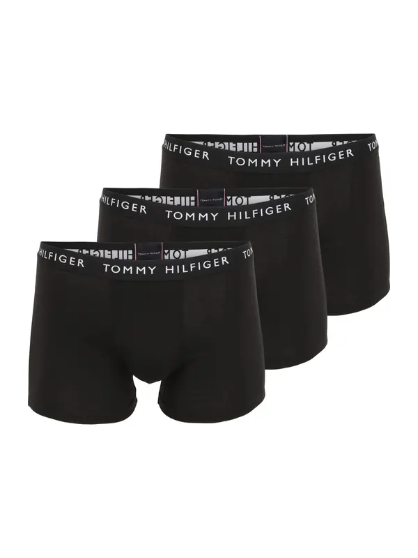 Tommy Hilfiger Underwear Tommy Hilfiger Underwear Bokserice 'Essential'  crna / bijela
