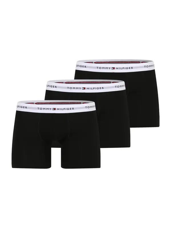 Tommy Hilfiger Underwear Tommy Hilfiger Underwear Bokserice 'Essential'  crna / bijela
