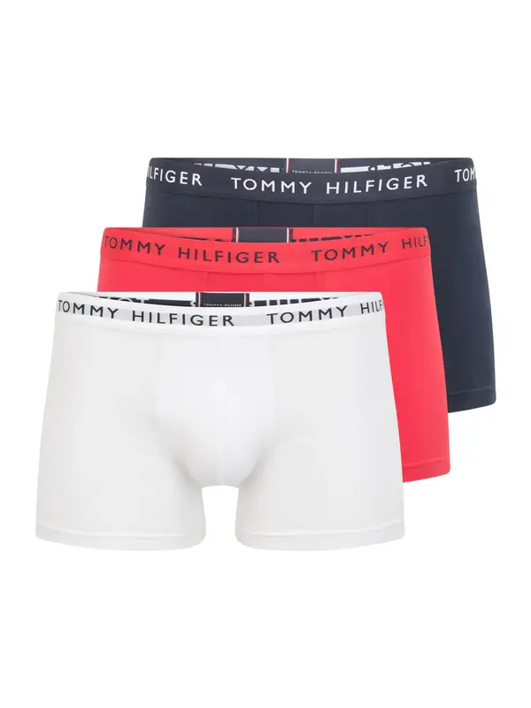 Tommy Hilfiger Underwear Tommy Hilfiger Underwear Bokserice 'Essential'  morsko plava / svijetlo crvena / bijela