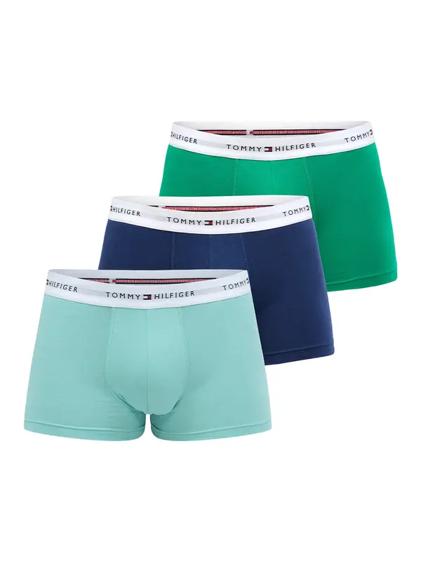 Tommy Hilfiger Underwear Tommy Hilfiger Underwear Bokserice 'Essential'  tirkiz / tamno plava / zelena / bijela
