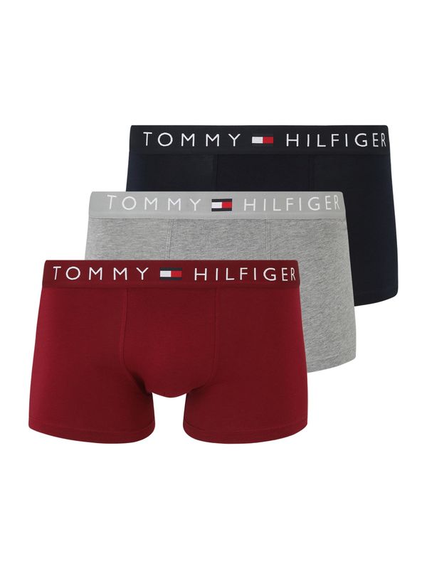Tommy Hilfiger Underwear Tommy Hilfiger Underwear Bokserice  morsko plava / siva melange / vatreno crvena / bijela
