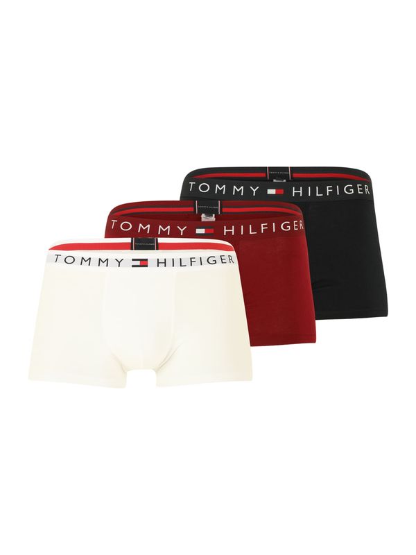 Tommy Hilfiger Underwear Tommy Hilfiger Underwear Bokserice  rubin crvena / crna / prljavo bijela