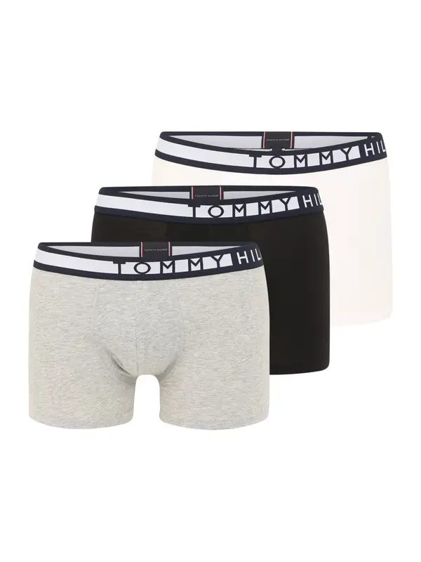 Tommy Hilfiger Underwear Tommy Hilfiger Underwear Bokserice  siva / crna / bijela