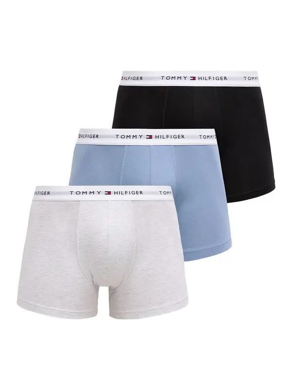 Tommy Hilfiger Underwear Tommy Hilfiger Underwear Bokserice  svijetloplava / svijetlosiva / crna