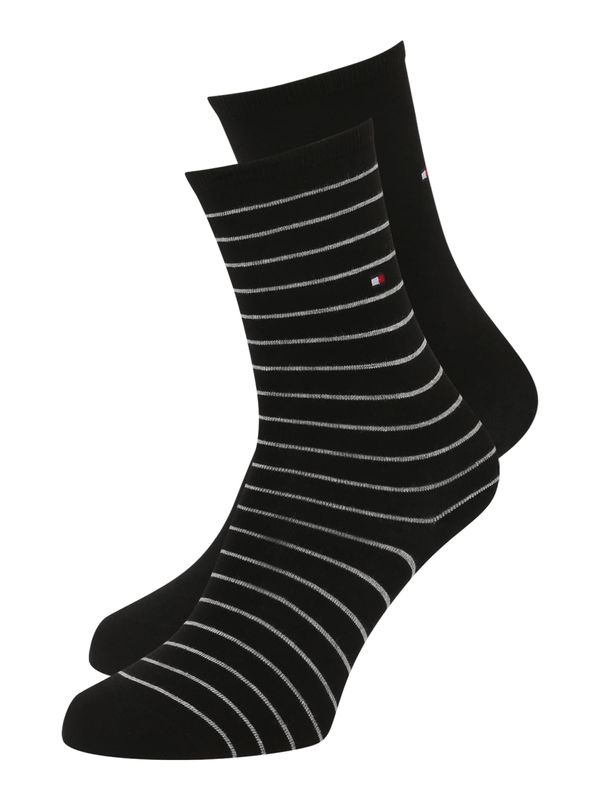 Tommy Hilfiger Underwear Tommy Hilfiger Underwear Čarape  siva / crvena / crna / bijela