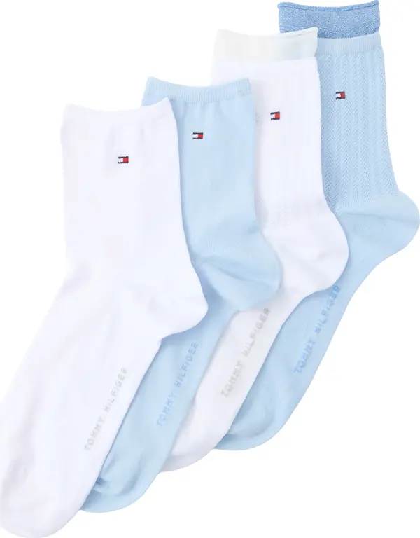Tommy Hilfiger Underwear Tommy Hilfiger Underwear Čarape  svijetloplava / bijela