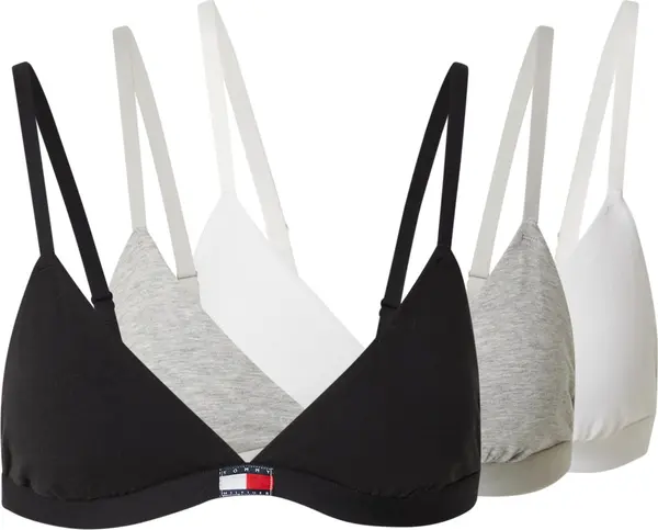 Tommy Hilfiger Underwear Tommy Hilfiger Underwear Grudnjak  siva melange / crna / bijela