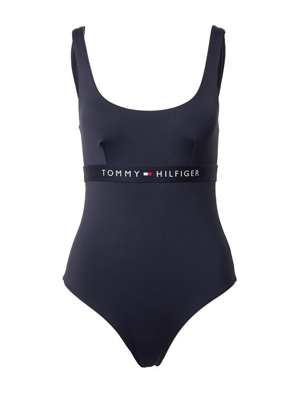 Tommy Hilfiger Underwear Tommy Hilfiger Underwear Jednodijelni kupaći kostim  tamno plava / vatreno crvena / bijela