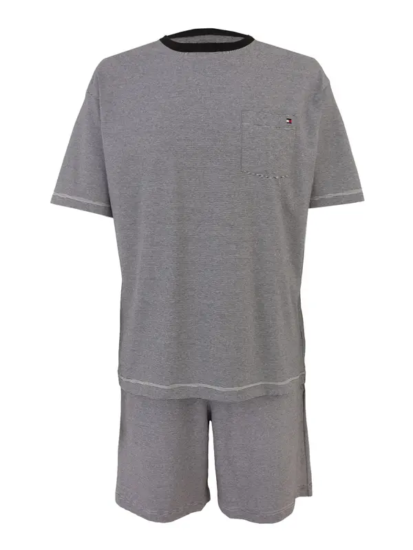 Tommy Hilfiger Underwear Tommy Hilfiger Underwear Kratka pidžama  kameno siva