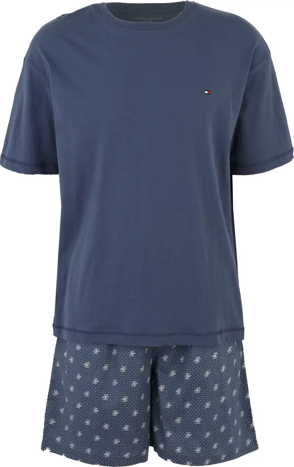 Tommy Hilfiger Underwear Tommy Hilfiger Underwear Kratka pidžama  tamno plava