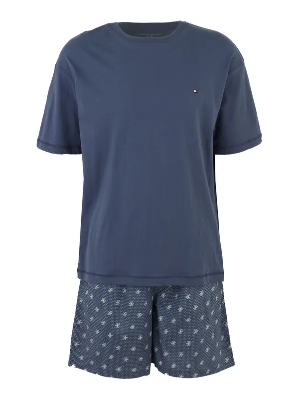 Tommy Hilfiger Underwear Tommy Hilfiger Underwear Kratka pidžama  tamno plava