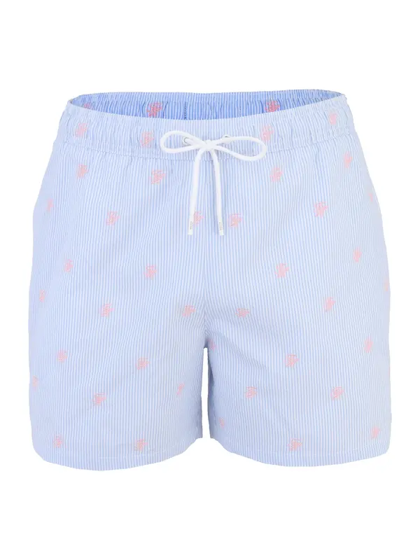 Tommy Hilfiger Underwear Tommy Hilfiger Underwear Kupaće hlače 'ITHACA'  svijetloplava / roza / bijela