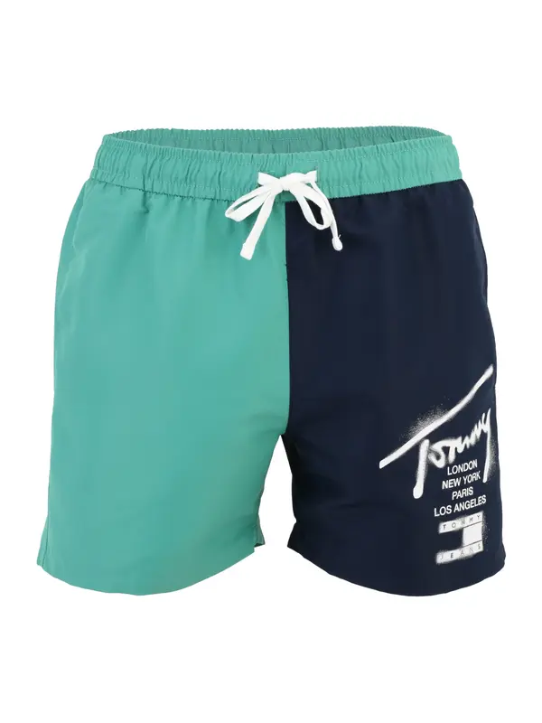 Tommy Hilfiger Underwear Tommy Hilfiger Underwear Kupaće hlače  mornarsko plava / tirkiz / bijela