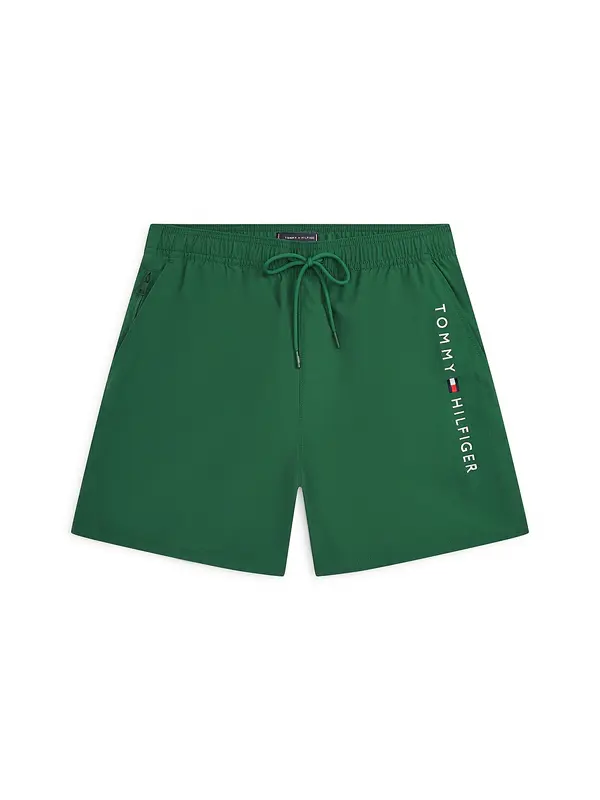 Tommy Hilfiger Underwear Tommy Hilfiger Underwear Kupaće hlače  tamno zelena / crvena / bijela