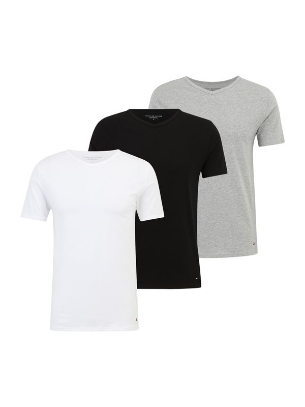 Tommy Hilfiger Tommy Hilfiger Underwear Majica  siva / crna / bijela