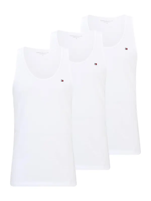Tommy Hilfiger Underwear Tommy Hilfiger Underwear Potkošulja  crna / bijela