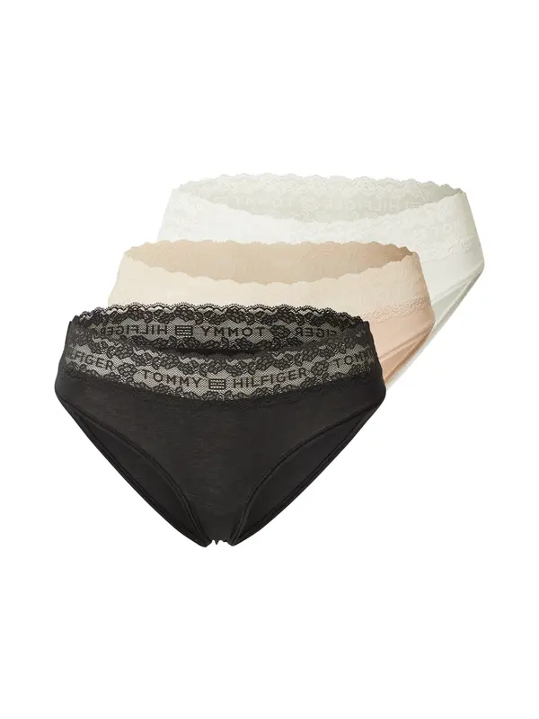 Tommy Hilfiger Underwear Tommy Hilfiger Underwear Slip  bež / boja slonovače / crna