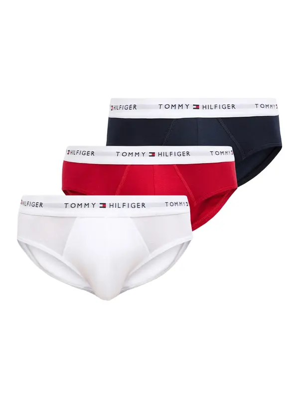 Tommy Hilfiger Underwear Tommy Hilfiger Underwear Slip  morsko plava / svijetlosiva / crvena / bijela