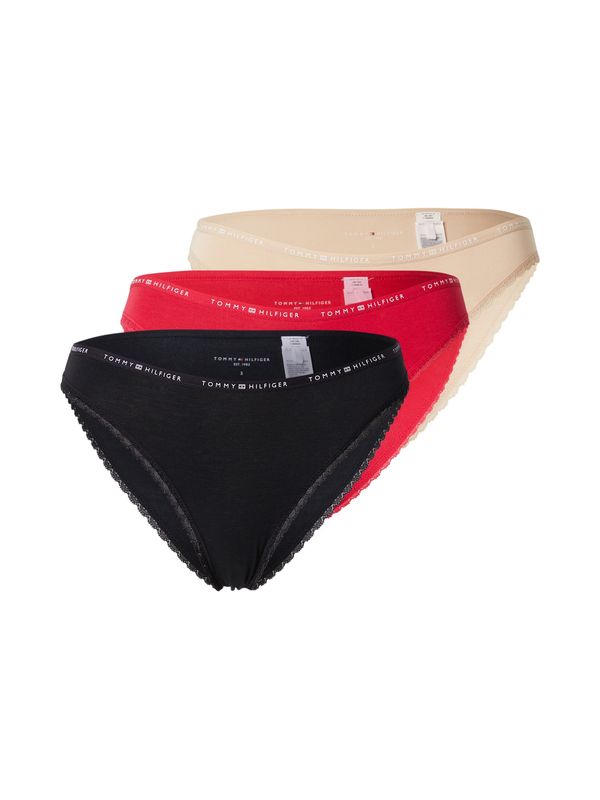 Tommy Hilfiger Underwear Tommy Hilfiger Underwear Slip  sivkasto bež / jarko crvena / crna / bijela