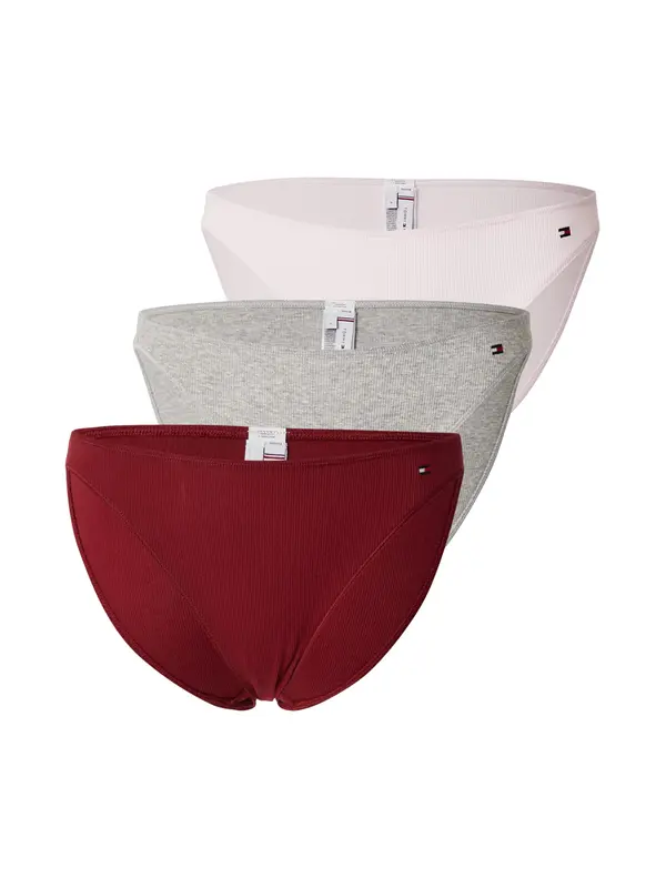 Tommy Hilfiger Underwear Tommy Hilfiger Underwear Slip  svijetlosiva / bordo / bijela