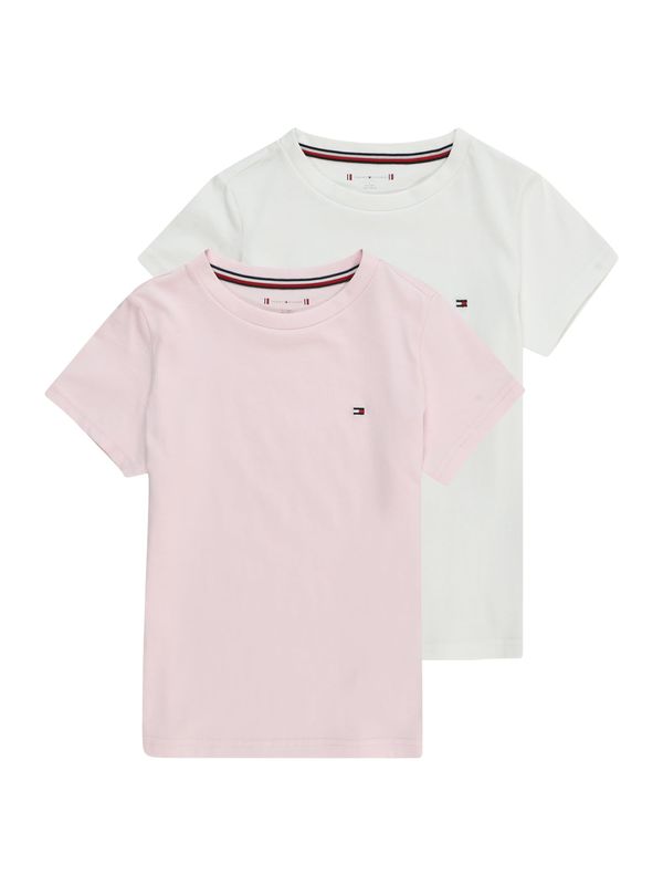 Tommy Hilfiger Underwear Tommy Hilfiger Underwear Spavaćica košulja  mornarsko plava / pastelno roza / crvena / bijela