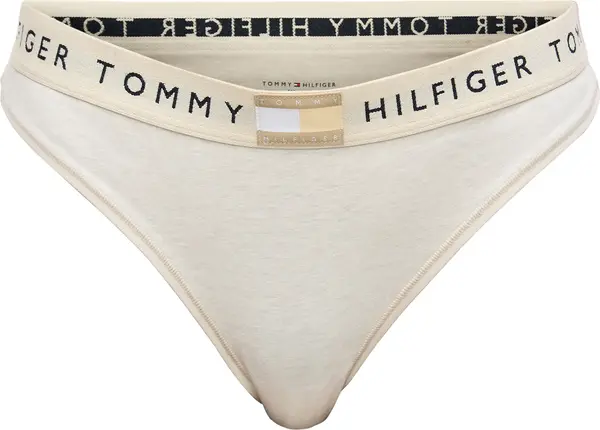 Tommy Hilfiger Underwear Tommy Hilfiger Underwear Tanga gaćice 'CLASSIC'  bež / svijetložuta / crna / bijela