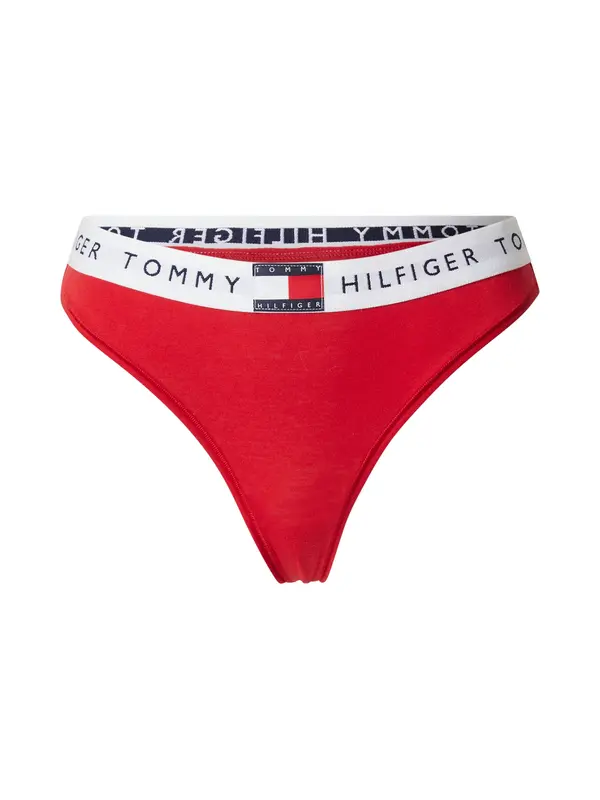 Tommy Hilfiger Underwear Tommy Hilfiger Underwear Tanga gaćice 'CLASSIC'  mornarsko plava / crvena / bijela