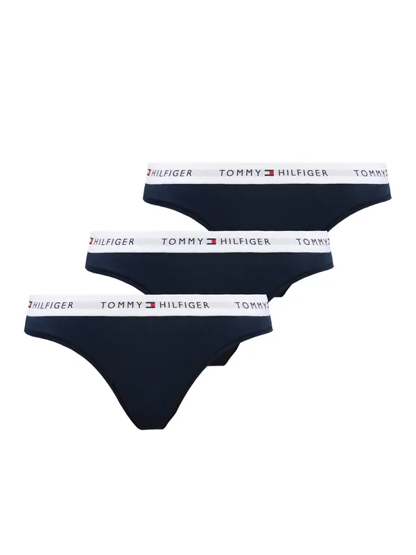 Tommy Hilfiger Underwear Tommy Hilfiger Underwear Tanga gaćice  mornarsko plava / bijela