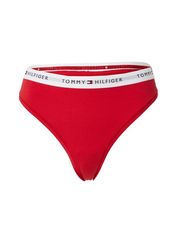 Tommy Hilfiger Underwear Tommy Hilfiger Underwear Tanga gaćice  mornarsko plava / krvavo crvena / prljavo bijela