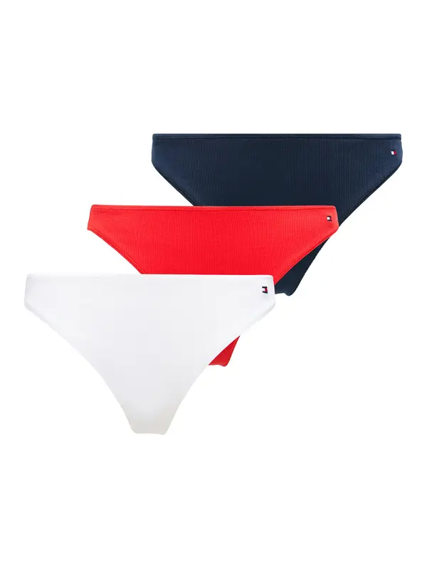 Tommy Hilfiger Underwear Tommy Hilfiger Underwear Tanga gaćice  mornarsko plava / svijetlocrvena / bijela