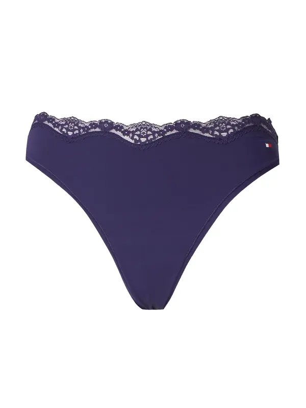 Tommy Hilfiger Underwear Tommy Hilfiger Underwear Tanga gaćice  tamno ljubičasta