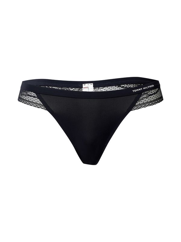 Tommy Hilfiger Underwear Tommy Hilfiger Underwear Tanga gaćice  tamno plava / bijela