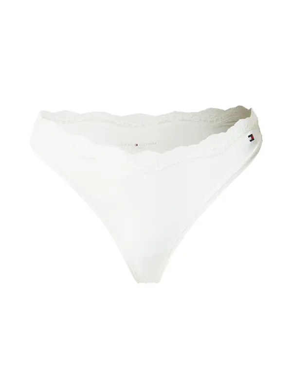 Tommy Hilfiger Underwear Tommy Hilfiger Underwear Tanga gaćice  vuneno bijela