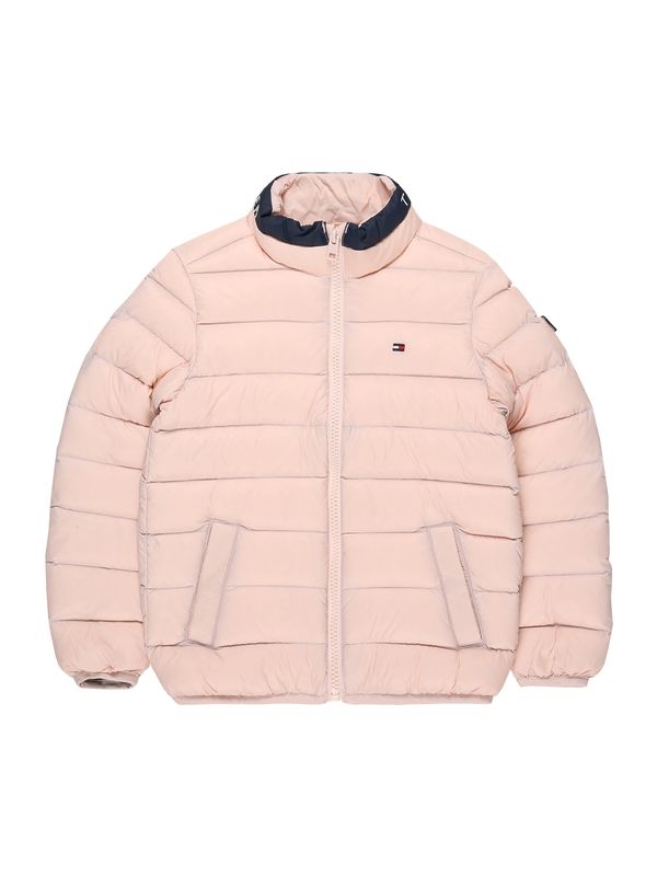 TOMMY HILFIGER TOMMY HILFIGER Zimska jakna  mornarsko plava / puder roza / bijela