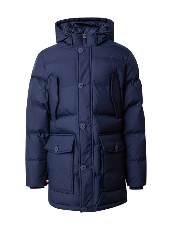 TOMMY HILFIGER TOMMY HILFIGER Zimska parka 'ESSENTIAL ROCKIE'  mornarsko plava
