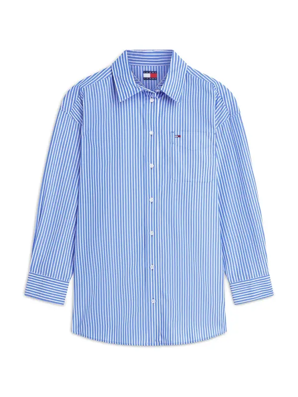 Tommy Jeans Tommy Jeans Bluza 'ESSENTIAL'  kraljevsko plava / bijela